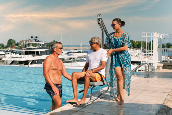 Bay Harbor Yacht Club, member activities, infinity pool