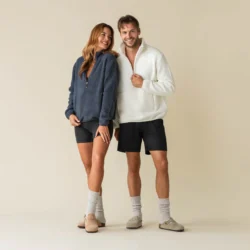 Unisex Half Zip Pullover